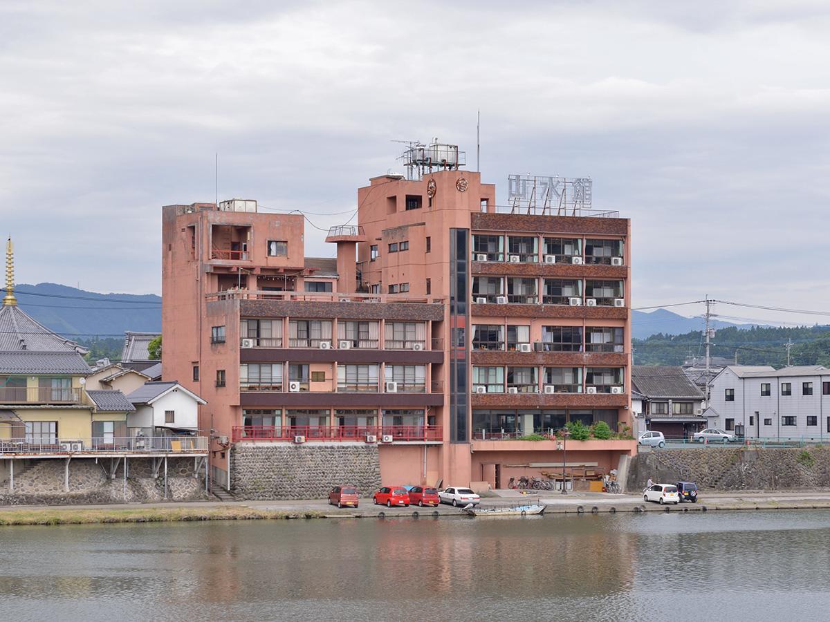 Riverside Hotel Sansuikan Hita Exteriör bild